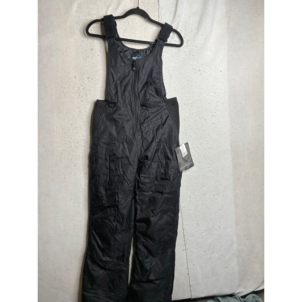 Rawik Womens Cirque Bib Snow Pants Black Water Resistant Ski Overalls 7316A S